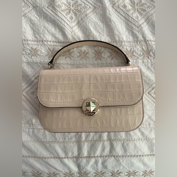 Kate Spade Croc-Embossed Handbag - Picture 1 of 6